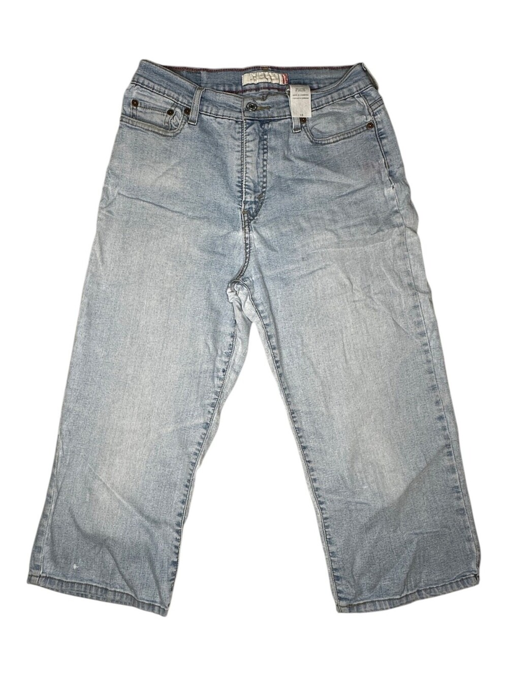 Levi's Women's Light Blue Capri Jeans Size 10